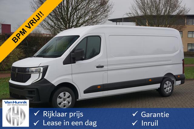 Renault MASTER T35 2.0 150PK Extra L3H2 BPM VRIJ!! 10" R-Link Navi, Camera, Cruise Clima!! NR. A702*