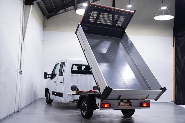 Renault MASTER 2.3 dCi 165 pk Kipper Dubbel Cabine va 479,- p/mnd Airco, Cruise Control, 6-Zits, Nieuw, Direct Leverbaar