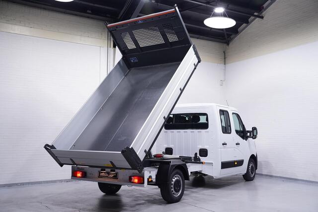 Renault MASTER 2.3 dCi 165 pk Kipper Dubbel Cabine va 479,- p/mnd Airco, Cruise Control, 6-Zits, Nieuw, Direct Leverbaar