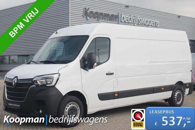 Renault MASTER T35 2.3dCi 150pk L3H2 Energy | Navi | Airco | Cruise | Lease 537,- p/m