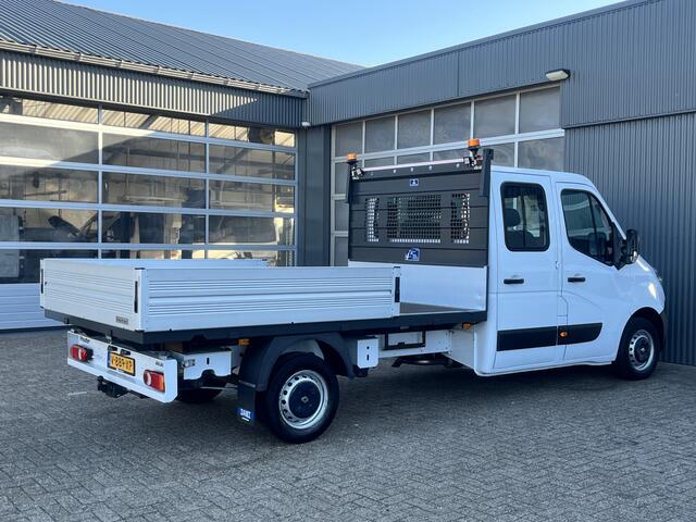 Renault MASTER T35 2.3 dCi L3 DC Airco Cruise controle Trekhaak 2500kg trekgewicht Pick-up Openlaadbak Telefoonvoorbereiding 6-Persoons pick-up p-up Euro 6 Bpm vrij!
