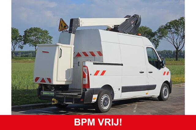Renault MASTER 2.3 L2H2 Hoogwerker 10.5M- 12Meter-Werkhoogte Nacelle Airco Nieuw-Model Euro6!