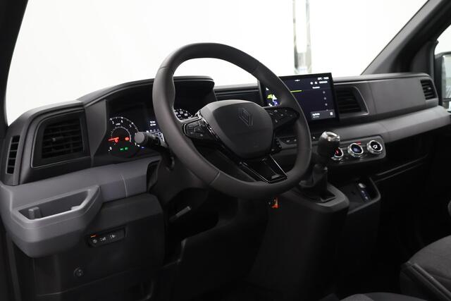 Renault MASTER T35 2.0 dCi | 170 PK | L3 H1 | OPRIJWAGEN | NIEUW MODEL | AUTOTRANSPORTER | LIER | TREKHAAK | CARPLAY | ANDROID AUTO | AIRCO | CRUISE | LICHT-/REGENSENSOR | LED | 3-ZITS | OPRIJPLATEN | 1200KG LAADVERMOGEN
