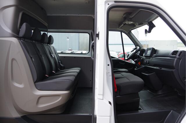 Renault MASTER T35 2.3 dCi 150PK L2H2 RED, DC-7P, TREKHAAK, CAMERA, CRUISE, NAVI, AIRCO, PARKEERSENSOREN, NL AUTO, NAP, DUBBELE CABINE