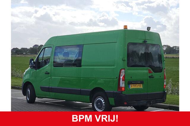 Renault MASTER T35 2.3 dCi L2H2 Dubbel Cabine Airco Trekhaak 1e Eigenaar Camera Euro6 Oh-Historie 1e Eigenaar!