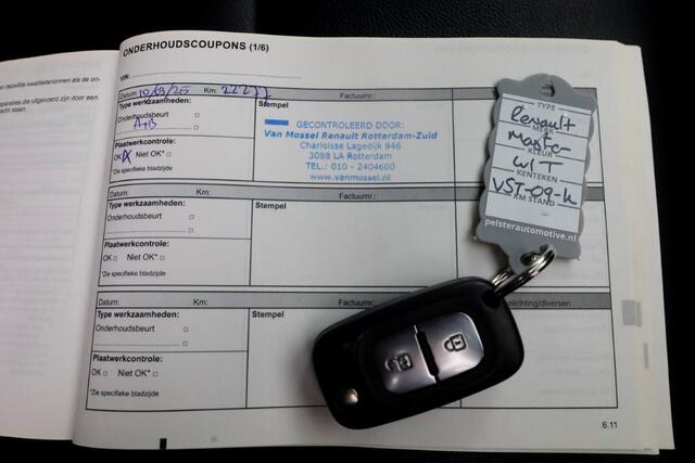 Renault MASTER T35 2.3 dCi 145pk L3 D.C. Kipper met hoge boorden 11-2022