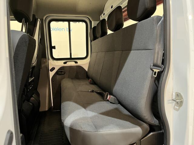 Renault MASTER 2.3 dCi 145 PK L3 DC Dubbel Cabine Open Laadbak / Euro 6 / Airco / Trekhaak / Cruise Control / DC 7 Pers. / 24.400 KM !!
