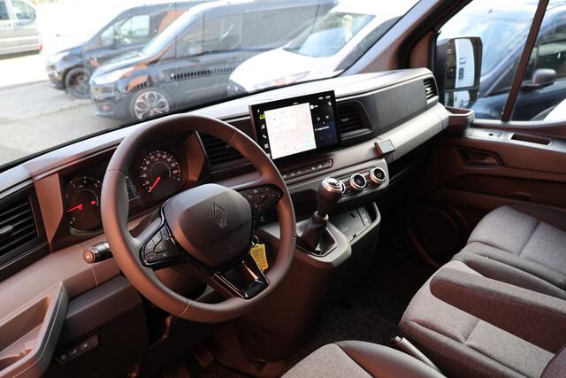 Renault MASTER T35 2.0 dCi 170 L2H2 DC | 6-Zitter | Navigatie | Camera | CarPlay | LED Koplampen | DAB | PDC V+A | Cruise control | Nieuwe APK | Dubbel cabine | Uniek