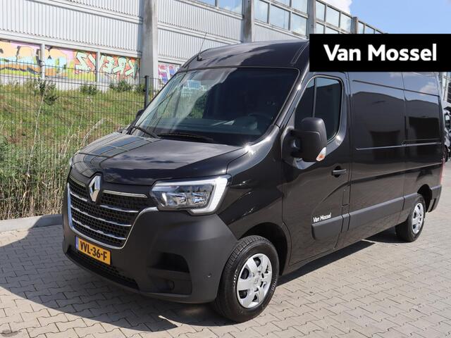 Renault MASTER T35 2.3 dCi 135 L2H2 Work Edition | Airco | Navigatie | Bluetooth | Trekhaak | Vloerplaat | Wand- en lat-om-lat betimmering laadruimte