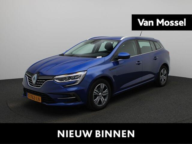 Renault MEGANE Estate TCe 140 Equilibre | Easy Link multimediasysteem met Apple CarPlay & Android Auto | Climate Control | Pack Style = lichtmetalen velgen + dakrails | Metaalkleur