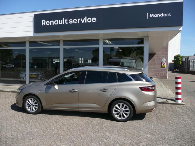 Renault MEGANE Estate TCe 130 Limited PARK ASSIST A./ LM VELGEN/ R-LINK NAVIGATIE/ APPLE CAR PLAY/ANDROID AUTO/ CLIMATE- EN CRUISE CONTROLE/ ETC... DEALER ONDERHOUDEN! RIJKLAAR!