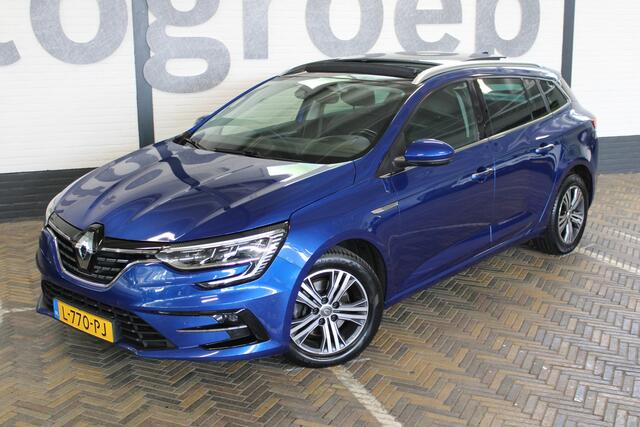 Renault MEGANE Estate 1.3 TCe Intens | Incl. 12 maanden garantie | Adaptieve cruise control | Apple carplay/Android auto | Schuif/kantel dak | Parkeercamera | Climate control | DAB radio | BOSE audio |