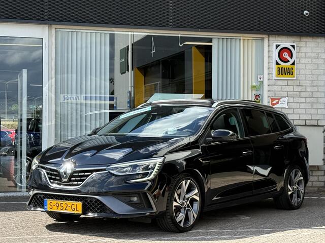 Renault MEGANE Estate 1.6 Plug-In Hybrid 160PK R.S. Line | NAP | Bose Audio | Elektrische glazen shuif-kantel dak | Heads-up display | DAB | Achteruitrijcamera | LED | 18'' lichtmetaal |