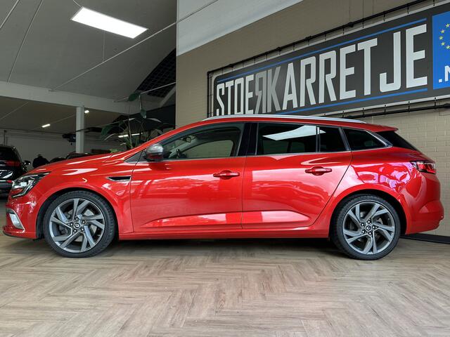 Renault MEGANE Estate 1.6 TCe 205pk GT | Groot Navi | 18 inch | Bose | Pano | Dodehoek | Led | Volledig dealer onderhouden!