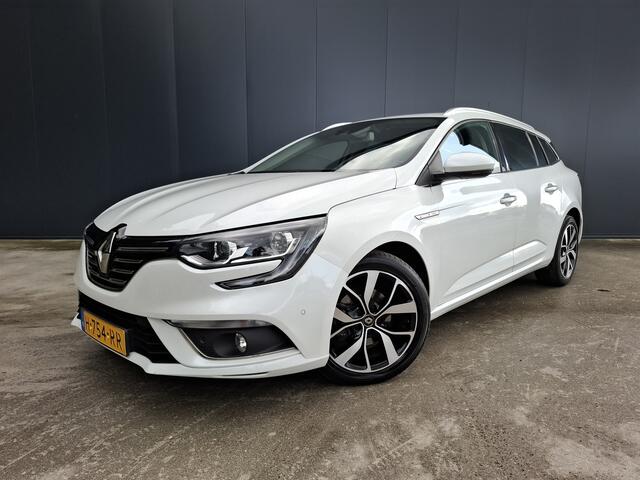 Renault MEGANE Estate 1.3 TCe Bose 1e EIGENAAR CAMERA HALF LEER PARK ASSIST LED NAVI CRUISE ECC TREKHAAK