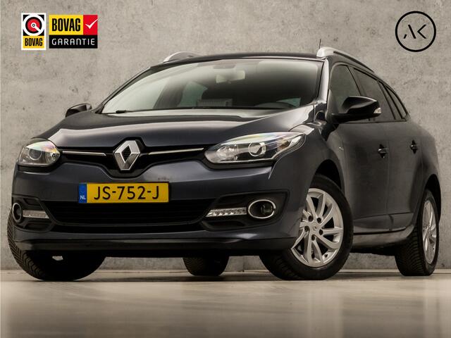 Renault MEGANE Estate 1.2 TCe Limited Sport (NAVIGATIE, CLIMATE, GETINT GLAS, CRUISE, SPORTSTOELEN, LM VELGEN, PARKEERSENSOREN, ARMSTEUN, NIEUWE APK, NIEUWSTAAT)
