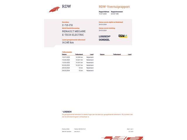 Renault MEGANE E-Tech EV40 Boost Charge Equilibre 3-Fase 1e-Eig. & Dealer-Onderh. BOVAG-Garantie. NL-Auto..