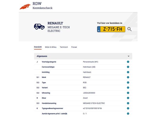 Renault MEGANE E-Tech EV40 Boost Charge Equilibre 3-Fase 1e-Eig. & Dealer-Onderh. BOVAG-Garantie. NL-Auto..