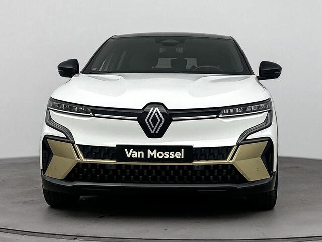Renault MEGANE E-Tech EV60 220Pk Optimum Charge Iconic | Lederen bekleding | Elektrische Stoelen | Trekhaak | Stoel & Stuurverwarming | Parkeersensoren & Camera | Multisense | Privacy Glass | Harman Cardon Geluid | 450km WLTP |