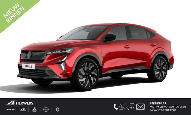 Renault Rafale E-Tech Hybrid 200pk esprit Alpine / Nieuw te Bestellen /