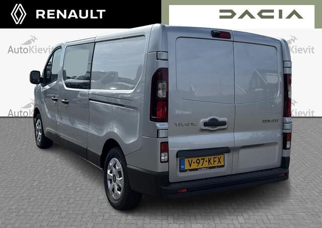 Renault TRAFIC 2.0 Blue dCi 130 T30 L2H1 Advance DC - Dubbele Cabine - Zijdeur link + rechts - EASY LINK navi - Additionele parkeerhulp - Houten laadvloer SNOEKS