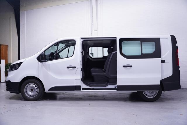 Renault TRAFIC 2.0 DCi 170 pk L2 Dubbel Cabine Automaat Navi 2x Schuifdeur, LED Koplampen, PDC achter, 5-Zits Nieuw