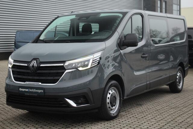 Renault TRAFIC 2.0dCi 150pk T30 L2H1 DC | 6-Zits | Carplay/Android | Camera | Lease 627,- p/m
