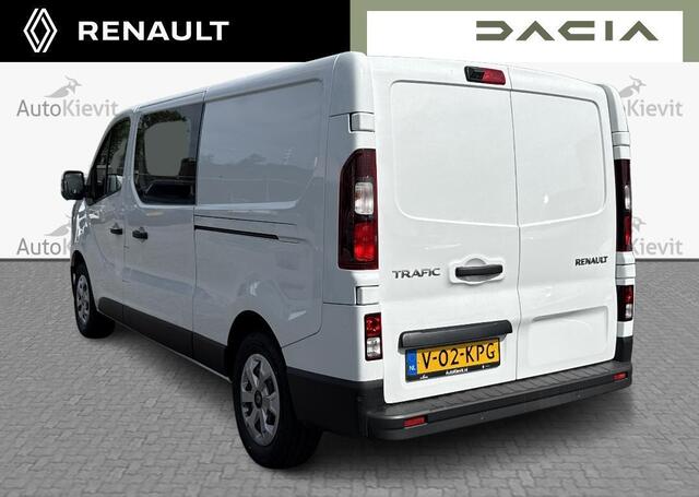 Renault TRAFIC 2.0 Blue dCi 150 EDC T30 L2H1 Advance DC - Dubbel Cabine / EASY LINK navi - Additionele parkeerhulp / Zijschuifdeur links zonder ruit /Vierseizoenbanden / Reservewiel SNOEKS