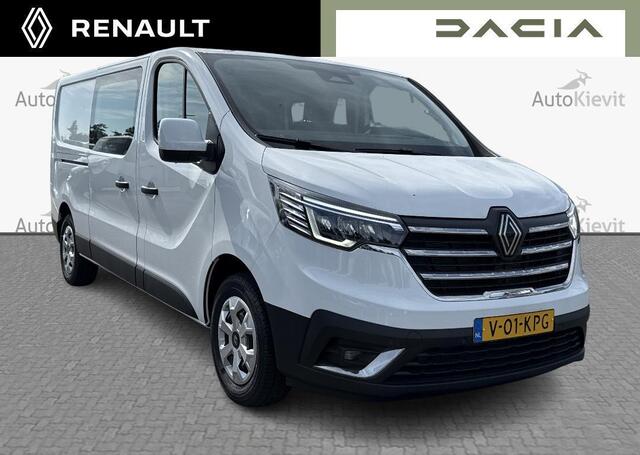 Renault TRAFIC 2.0 Blue dCi 150 EDC T30 L2H1 Advance DC - Dubbel Cabine / EASY LINK navi Additionele parkeerhulp / Zijschuifdeur links zonder ruit / Vierseizoenbanden / Reservewiel SNOEKS