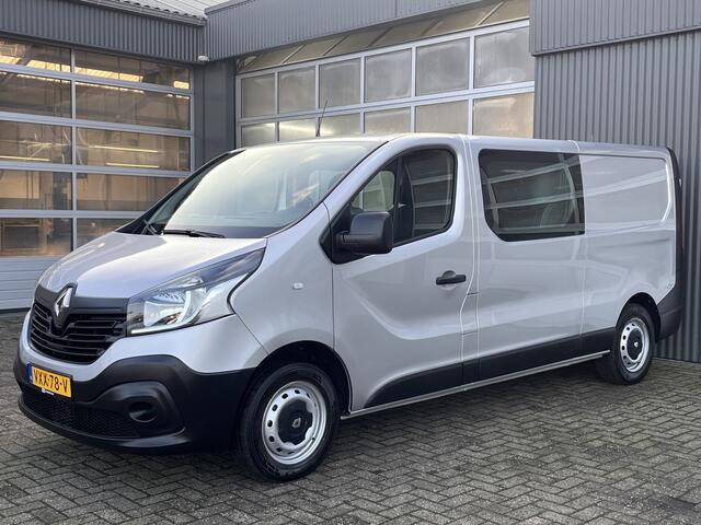 Renault TRAFIC 1.6 dCi T29 L2H1 DC Bpm vrij Airco Cruise controle Navigatie Dubbele cabine 1e eigenaar Euro 6 Ex overheids auto Lange wielbasis