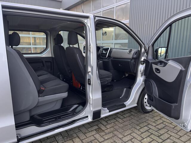 Renault TRAFIC 1.6 dCi T29 L2H1 DC Bpm vrij Airco Cruise controle Navigatie Dubbele cabine 1e eigenaar Euro 6 Ex overheids auto Lange wielbasis
