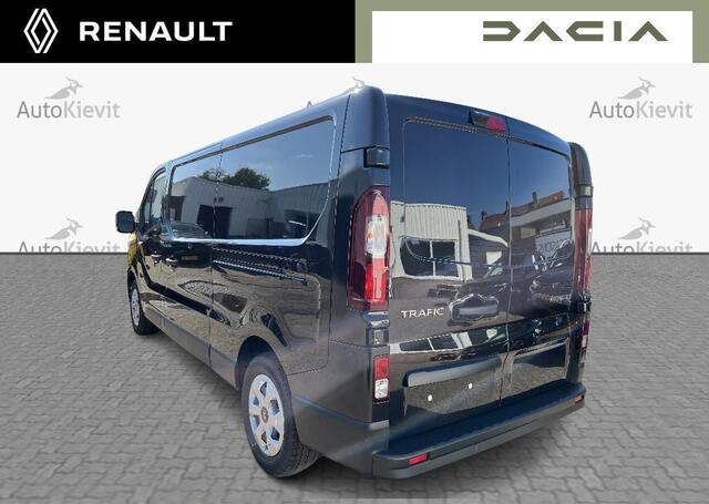 Renault TRAFIC 2.0 Blue dC1 150 EDC T30 L2H1 Advance - Zijschuifdeur links zonder ruit / EASY LINK navigatiesysteem met 8\" touchscreen en DAB+ radio en kaart Europa / Additionele parkeerhulp / Vierseizoenbanden met sneeuwvlokicoon / Reservewie