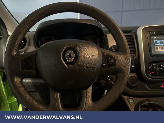 Renault TRAFIC 1.6 dCi L1H1 Euro6 Airco | Navigatie | Imperiaal | Cruisecontrol | Trekhaak | Parkeersensoren, Bijrijdersbank