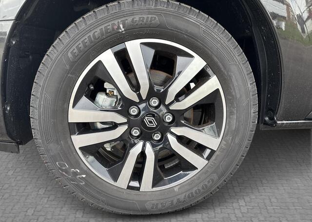 Renault TRAFIC 2.0 Blue dC1 150 T30 L2H1 Extra - Reservewiel / Alarm / 17\" lichtmetalen velgen 'Avens Noir Diamantée' in aluminium en zwart,Houten laadvloer