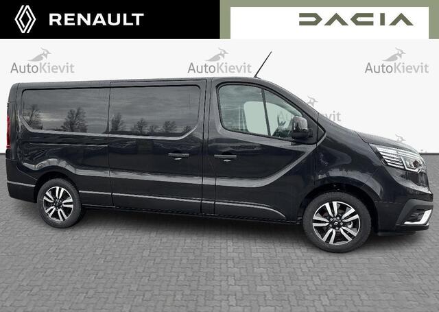 Renault TRAFIC 2.0 Blue dCi 170 EDC T30 L2H1 Extra - alarm,Trekhaak met Trailer Swing Control,Houten laadvloer (12 mm) voor intensief gebruik met anti-slipcoating,Zijschuifdeur links zonder ruit,17\" lichtmetalen velgen 'Avens Noir Diamantée'