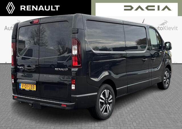 Renault TRAFIC 2.0 Blue dCi 170 EDC T30 L2H1 Extra - alarm,Trekhaak met Trailer Swing Control,Houten laadvloer (12 mm) voor intensief gebruik met anti-slipcoating,Zijschuifdeur links zonder ruit,17\" lichtmetalen velgen 'Avens Noir Diamantée'