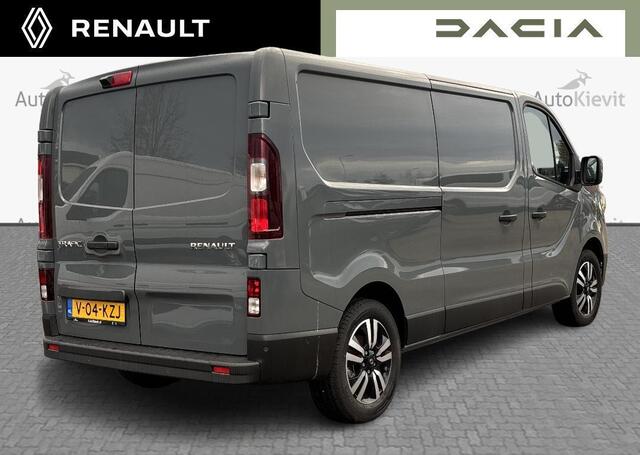 Renault TRAFIC 2.0 Blue dCi 170 T30 L2H1 Extra - Reservewiel / Alarm / 17\" lichtmetalen velgen 'Avens Noir Diamantée' in aluminium en zwart,Houten laadvloer