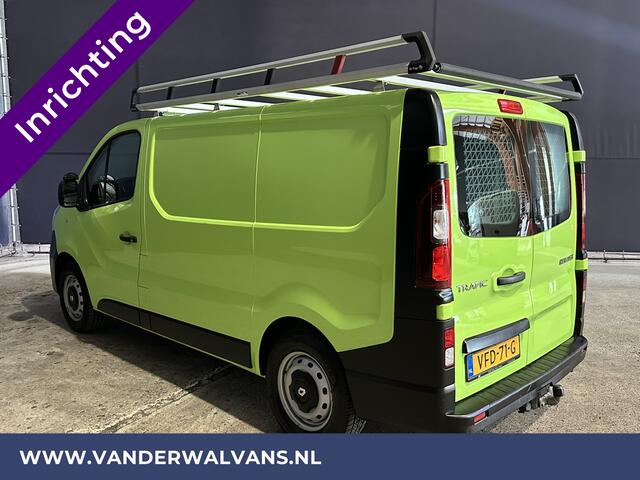 Renault TRAFIC 1.6 dCi L1H1 inrichting Euro6 Airco | Imperiaal | Trekhaak | Navigatie | Cruisecontrol | LED Parkeersensoren, Bijrijdersbank