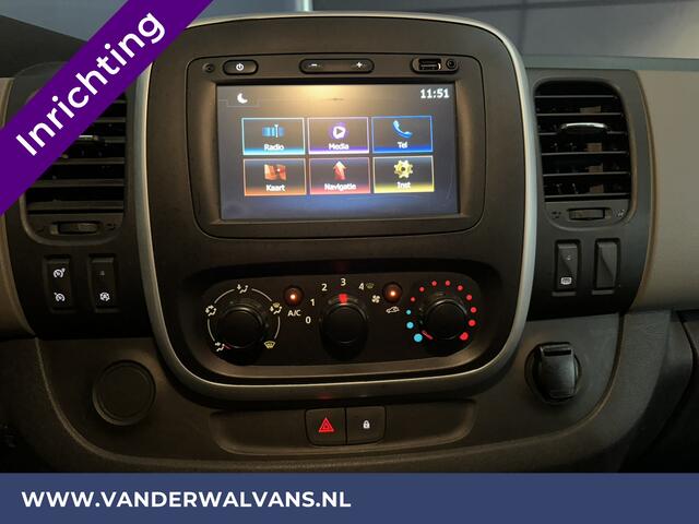 Renault TRAFIC 1.6 dCi L2H1 inrichting Euro6 Airco | Imperiaal | Navigatie | cruisecontrol, parkeersensoren, trekhaak, bijrijdersbank
