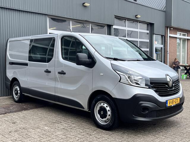 Renault TRAFIC 1.6 dCi T29 L2H1 DC Marge Btw / Bpm vrij Airco Cruise controle Navigatie 5 persoons Dubbele cabine Euro 5 Lang Verlengde wielbasis 1e eigenaar Ex overheid