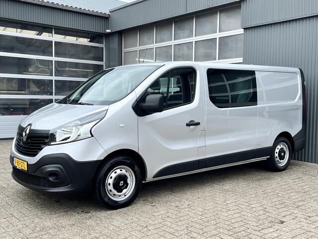 Renault TRAFIC 1.6 dCi T29 L2H1 DC Marge Btw / Bpm vrij Airco Cruise controle Navigatie 5 persoons Dubbele cabine Euro 5 Lang Verlengde wielbasis 1e eigenaar Ex overheid