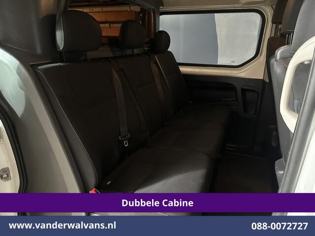 Renault TRAFIC 1.6 dCi L2H1 Dubbele cabine Euro6 Airco | 6-Zits | Navigatie | Cruisecontrol | Trekhaak | Parkeersensoren Bluetooth telefoonvoorbereiding