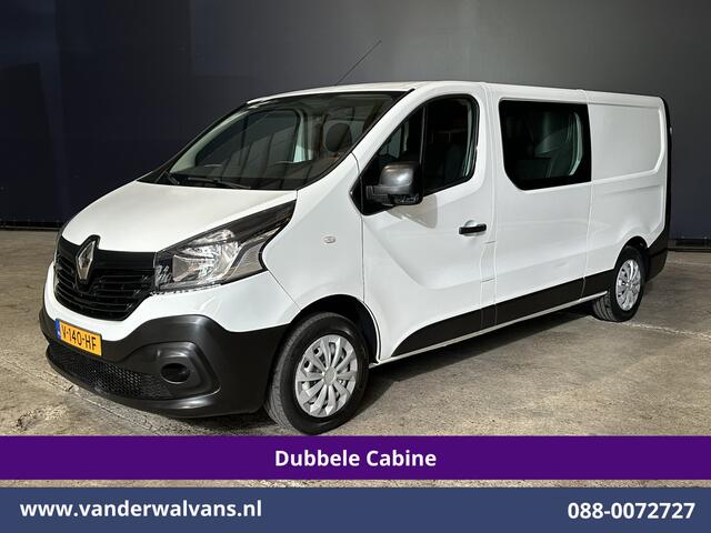 Renault TRAFIC 1.6 dCi L2H1 Dubbele cabine Euro6 Airco | 6-Zits | Navigatie | Cruisecontrol | Trekhaak | Parkeersensoren Bluetooth telefoonvoorbereiding