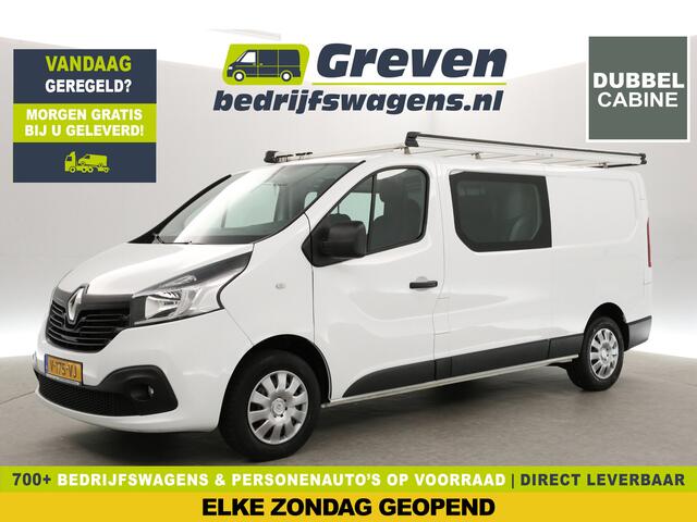 Renault TRAFIC 1.6 dCi T29 L2H1 | DC | 5-Zits | Airco | Trekh. | Navigatie | Cruise | Imperiaal | Parkeersens.