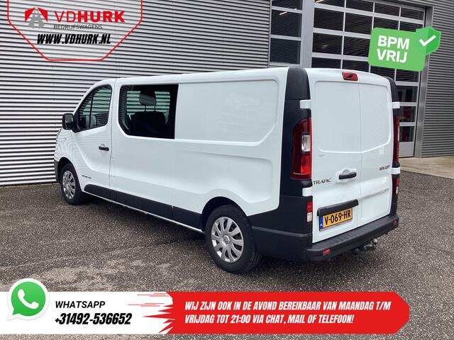 Renault TRAFIC 1.6 dCi 125 pk L2 DC Dubbel Cabine BPM VRIJ NL Auto/ Camera/ Cruise/ Navi/ Airco/ Trekhaak