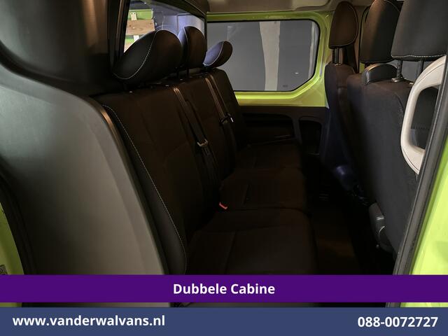Renault TRAFIC 1.6 dCi 122pk inrichting L1H1 Dubbele cabine Euro6 Airco | 6-Zits | Navigatie Trekhaak, Cruisecontrol, Parkeersensoren, Bijrijdersbank