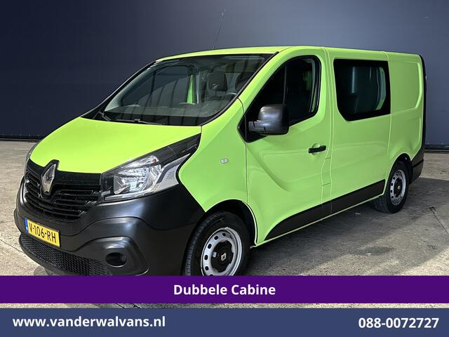 Renault TRAFIC 1.6 dCi 122pk inrichting L1H1 Dubbele cabine Euro6 Airco | 6-Zits | Navigatie Trekhaak, Cruisecontrol, Parkeersensoren, Bijrijdersbank