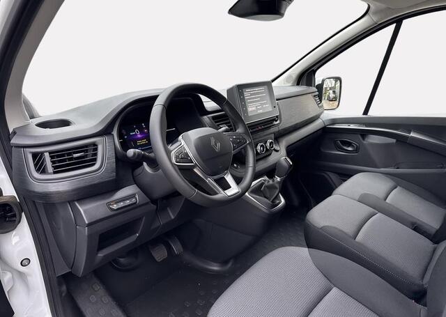 Renault TRAFIC E-Tech T29 L2H1 Advance 52 kWh - 50 kW DC-lader EASY LINK navigatiesysteem met 8\" touchscreen en DAB+ radio,houten laadvloer en polypro zijwandbekleding in de laadruimte,vierseizoenbanden met
