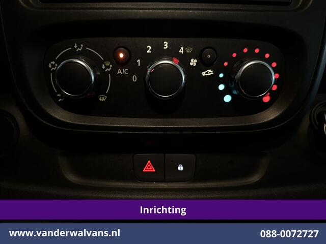 Renault TRAFIC 2.0 dCi 120pk L2H1 Inrichting Euro6 Airco | 2x zijdeur | Imperiaal | LED | Trekhaak | Cruisecontrol | Camera Parkeersensoren, Bijrijdersbank
