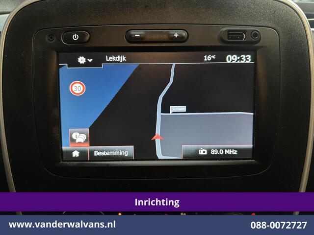 Renault TRAFIC 2.0 dCi 120pk L2H1 Inrichting Euro6 Airco | Omvormer | Camera | Navigatie | LED | Cruisecontrol Trekhaak, Parkeersensoren, Bijrijdersbank, Achterklep